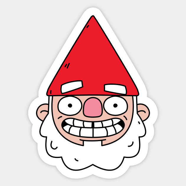 Gnomey Sticker by striffle